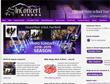 Tablet Screenshot of inconcertsierra.org